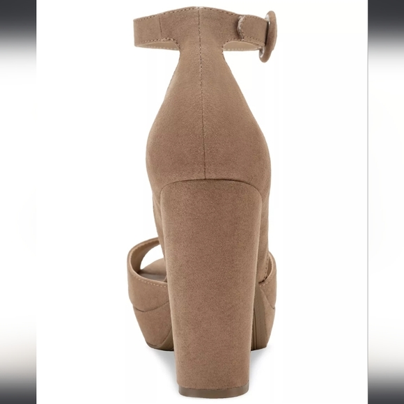 Sun + Stone Reeta Block-heel Platform Sandals Stone 8.5 - Picture 3 of 9